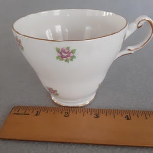 Regency  Red Rose teacup & saucer