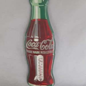 Coca cola thermometer