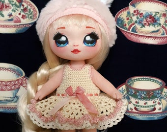 Crocheted dress pattern for Na Na Na! Surprise doll - PDF download