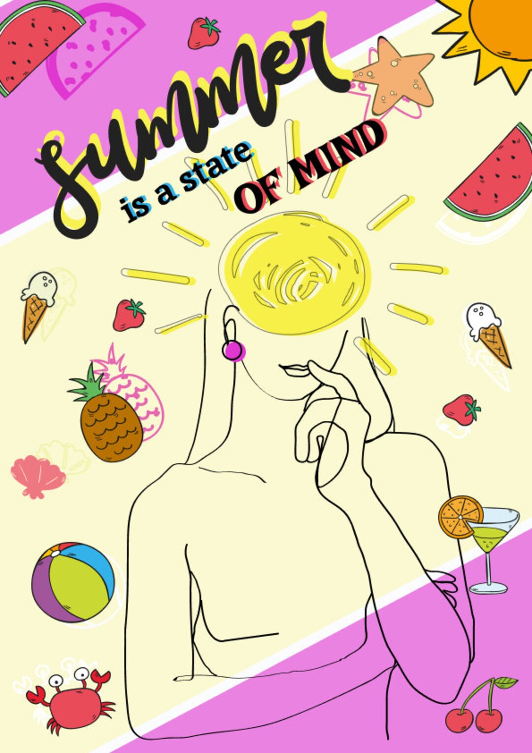 Summer Poster - Etsy
