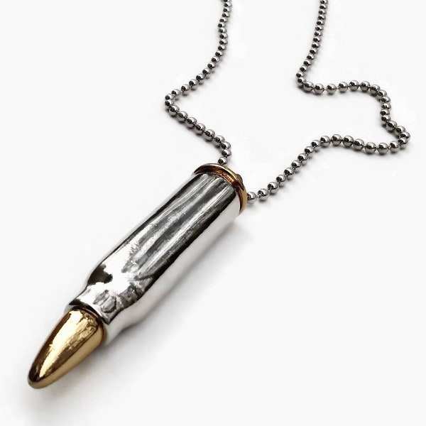 Bullet Necklace Etsy