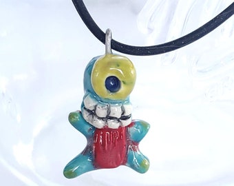 Charity Toothy boy necklace feeding america