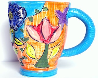 Help the world blossom mug