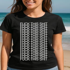 Fuck This Shit Svg, verborgen grappig bericht, verborgen bericht Svg, sublimatie, silhouet, mok print Svg, gesneden bestanden voor Cricut, trendy Svg