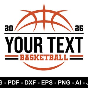 Baloncesto Svg Png, Plantilla De Mascota Svg, Nombre Personalizado, Plantilla De Equipo De Baloncesto Svg, Tu Equipo Svg, Mascota De Baloncesto, Baloncesto Png