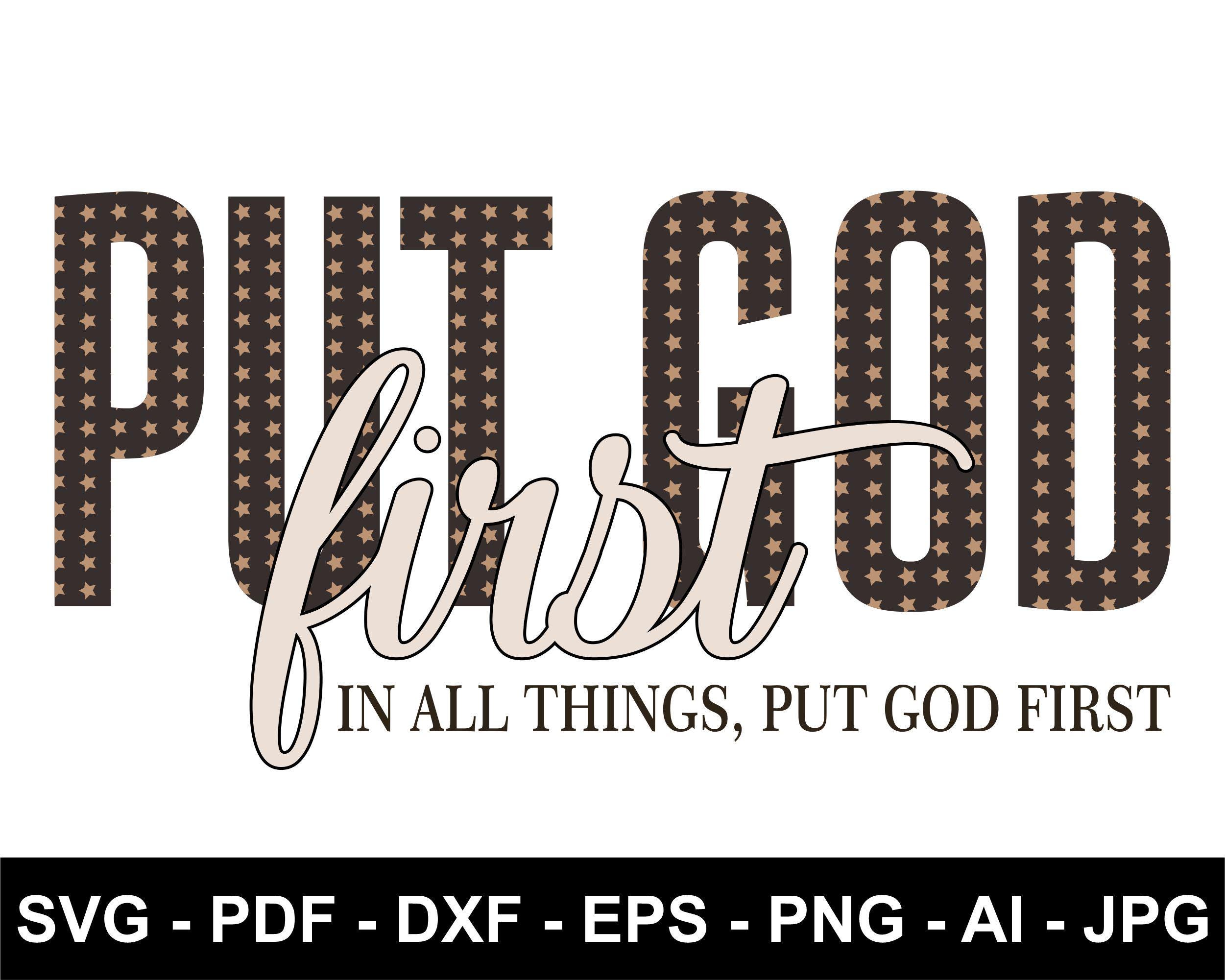 Put God First - Etsy