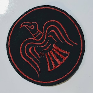 Odin Raven embroidered patch