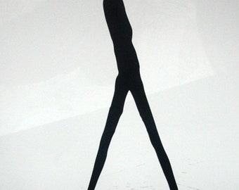 PYB – Giacometti-Mann, 2024 – Pop-Street-Art-Skulptur