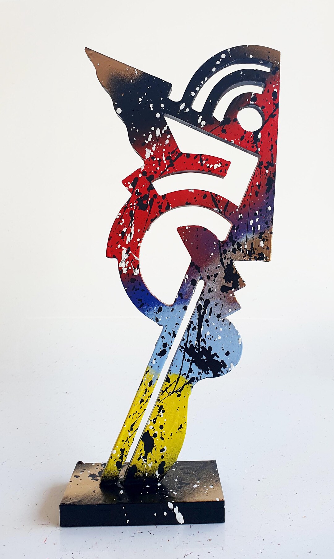Tableau Street Art Signé SPACO - Bombe Roy Graffiti Style Pop Art Lichtenstein