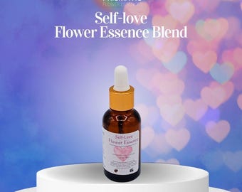 Self-Love Flower Essence Blend: Natural Emotional Healing