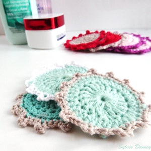 CROCHET PATTERN, Reusable Makeup Pads and Storage Basket, for a Zero ...
