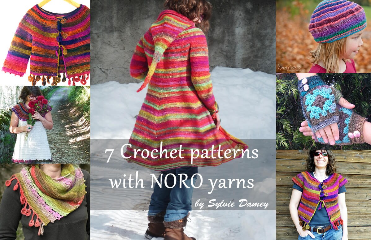 Noro Crochet Blanket Pattern, Crochet Circle Blanket Pattern, Rainbow  Circle Blanket Pattern, Koko Blanket in Noro Malvinas, 4-5 Weight Yarn 