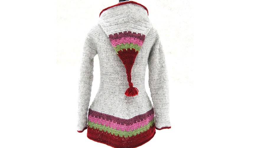 CROCHET hooded pixie coat / jacket PATTERN for women Loup Etsy