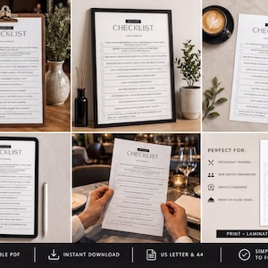 Server Training Checklist: Steps of Service Guide for New Waitstaff