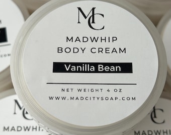Vanilla Pineapple Margarita MadWhip Body Cream 4 oz. New, non-greasy body lotion