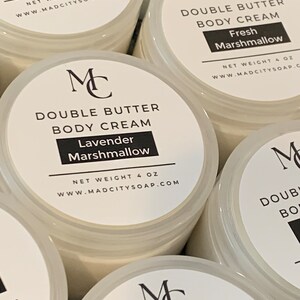 American Cream type Double Butter Body Cream 4 oz. Vegan friendly body cream. image 3