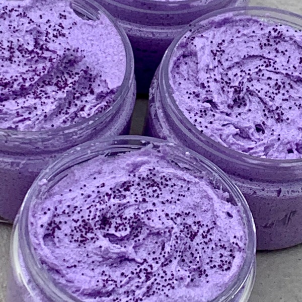 8 oz Foaming Sugar Scrub Custom Scented. Vegan Sugar Scrub. Made from Scratch. Hand Scrub. Body Scrub.