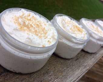 Marshmallow Whipped Sugar Body Scrub 4oz. Vegan Sugar Scrub. Bestselling Scrub. Body Polish. Shea Butter Sugar Scrub. Made from Scratch