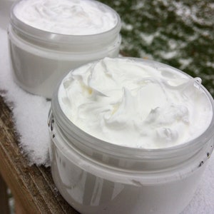 American Cream Shower Parfait Cream Soap 4oz -- a decadent treat for the bath. American Cream (L*Sh type) Whipped Soap.