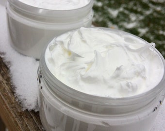 American Cream Shower Parfait Cream Soap 4oz -- a decadent treat for the bath. American Cream (L*Sh type) Whipped Soap.