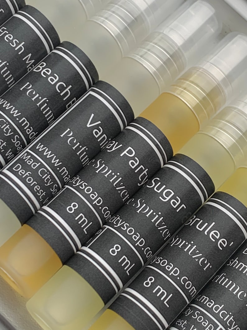 Perfume Sprays 8 Ml Pick Any 3 Scents. Vegan Perfume. Custom Etsy
