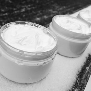 Fresh Marshmallow Shower Parfait Cream Soap 4oz jar. Vegan Body Wash. Marshmellow Whipped Soap. Marshmallow Whip Soap