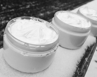 Fresh Marshmallow Shower Parfait Cream Soap 4oz jar. Vegan Body Wash. Marshmellow Whipped Soap. Marshmallow Whip Soap