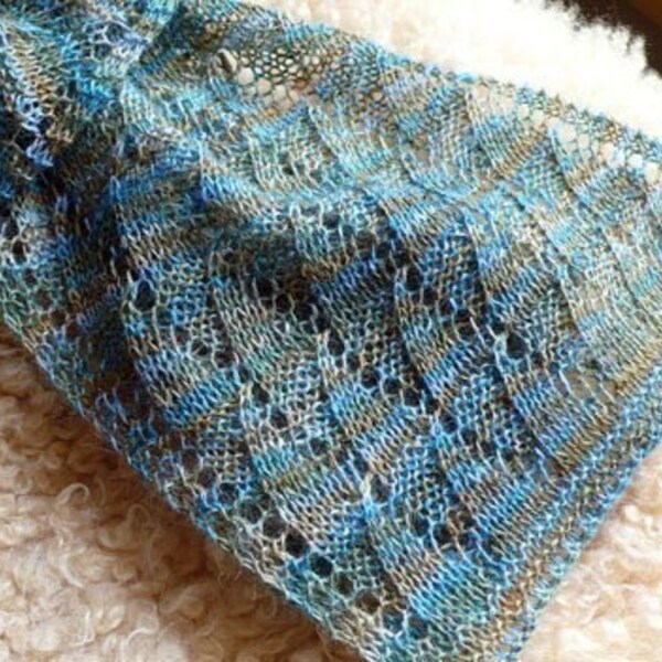 PATTERN, Gust Knit Scarf