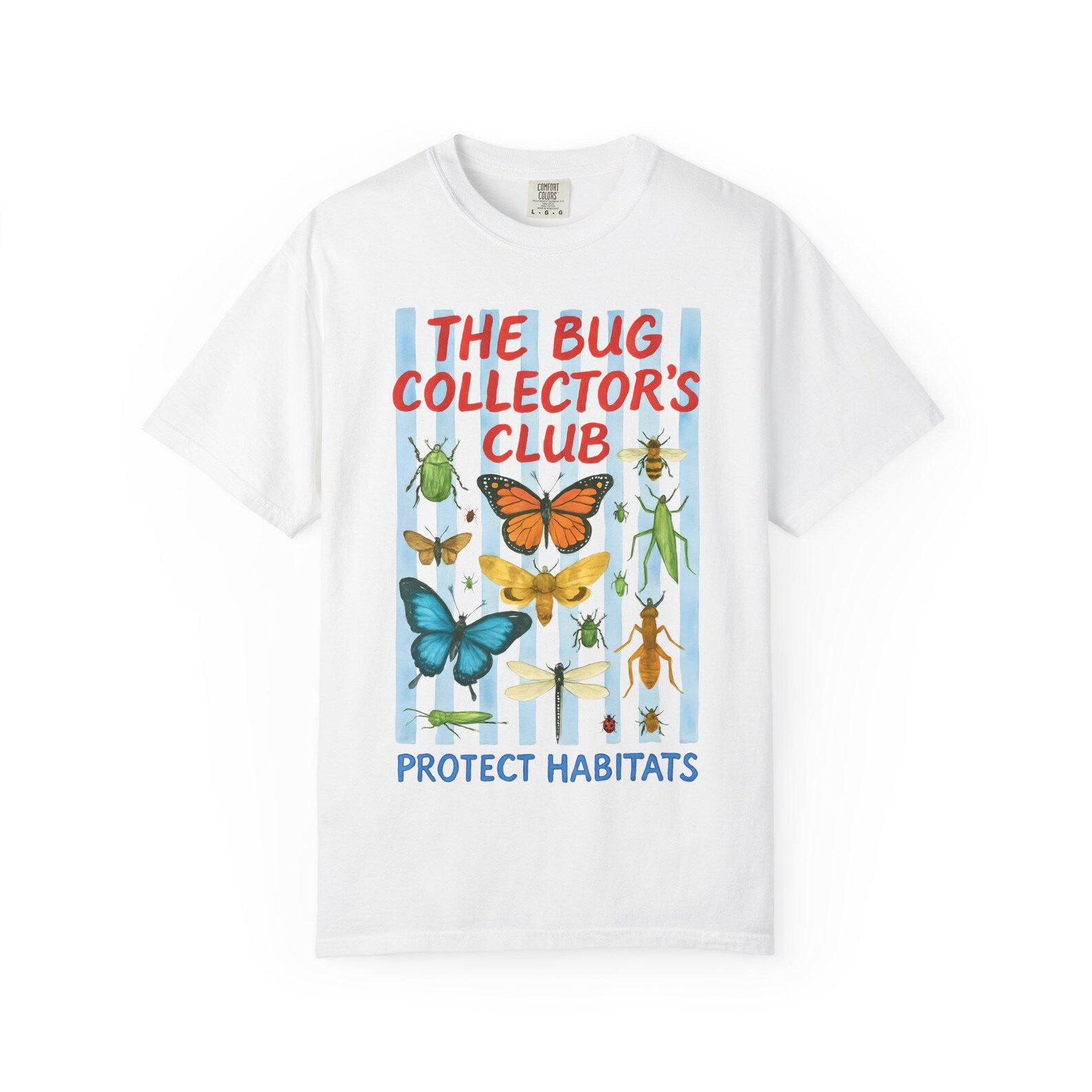 Bug Collector's Club T-shirt, Nature Lover Gift, Entomology Shirt ...