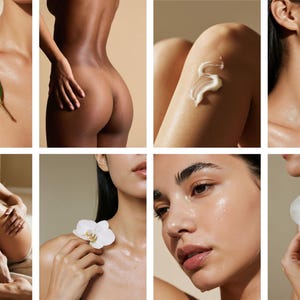 Luxury Skincare Stock Photos | Body & Wellness Photography (Digital Download 130 JPGs 300 DPI) image 14