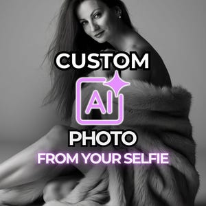 Foto personalizada con IA / Retratos personalizados / Sube selfies: consigue imágenes profesionales de moda
