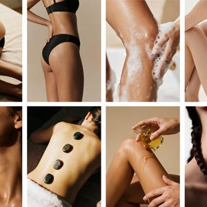 Luxury Skincare Stock Photos | Body & Wellness Photography (Digital Download 130 JPGs 300 DPI) image 12