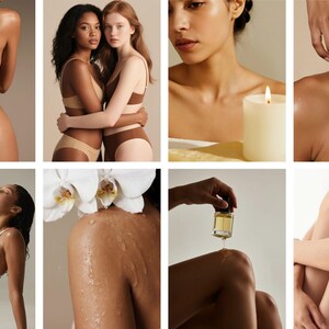 Luxury Skincare Stock Photos | Body & Wellness Photography (Digital Download 130 JPGs 300 DPI) image 11