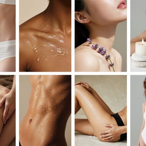 Luxury Skincare Stock Photos | Body & Wellness Photography (Digital Download 130 JPGs 300 DPI) image 10