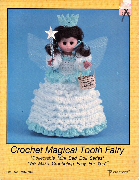 crochet tooth fairy doll pattern