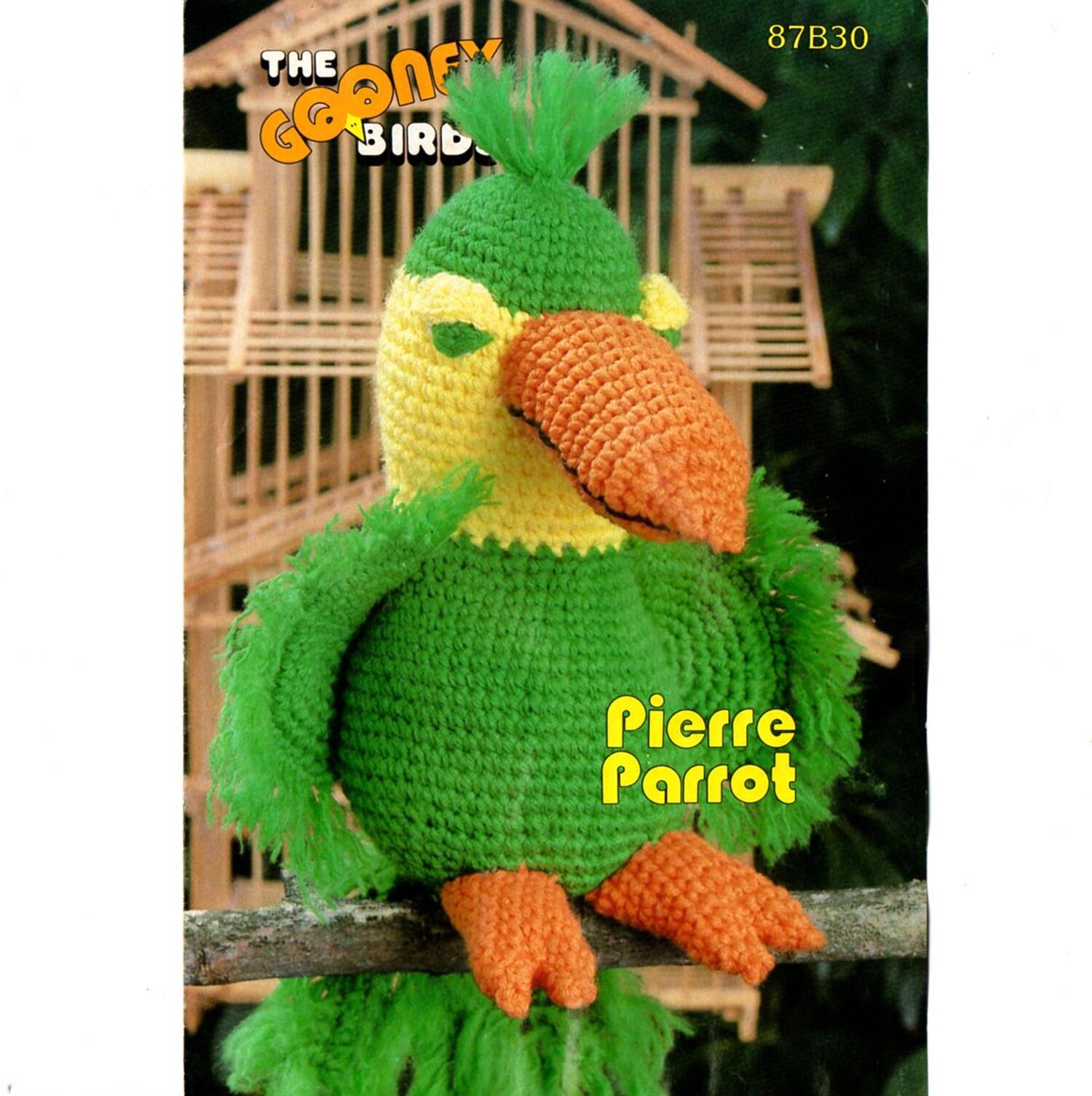 Crochet The Gooney Birds Pierre Parrot Annie's Attic Crochet The Gooney Birds Pierre Parrot Annie's Attic