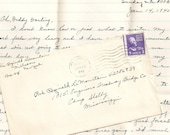 WWII Love Letter Wife To Husband Handwritten Correspondence1945 L04