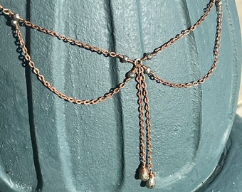 Pyrite/Copper Princess Necklace