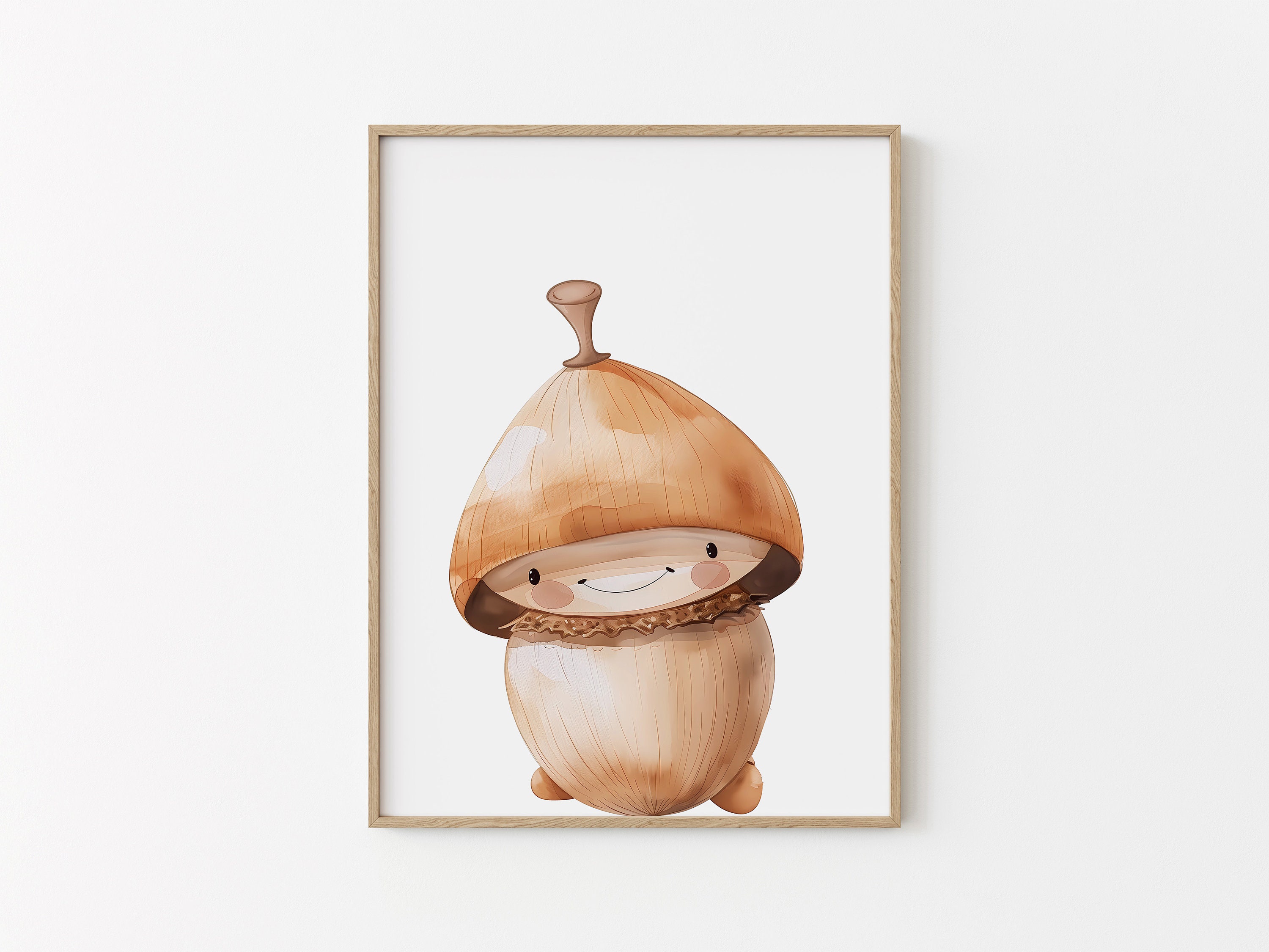 Ornements De Noël En Acrylique – Gland Avec Animal De La Forêt – Décorations 2D à Suspendre Sur Le Sapin (Lot De 1)