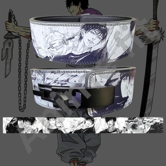 ベルセルク アニメ パワーリフティングベルト：本革レバーバックル