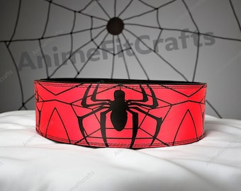 Spider Power Lever Belt 4 Inch – Anime Powerlifting Belt for Gym, Squat, Deadlift Strengtr