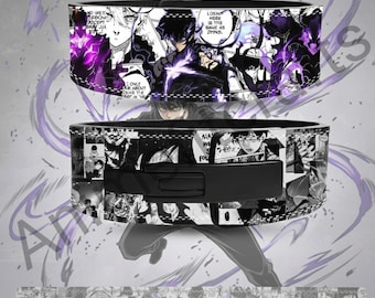 Titan Shadow Lever Belt 13 mm - Anime Powerheben Gürtel für Gym, Squat, Kreuzheben Krafttraining