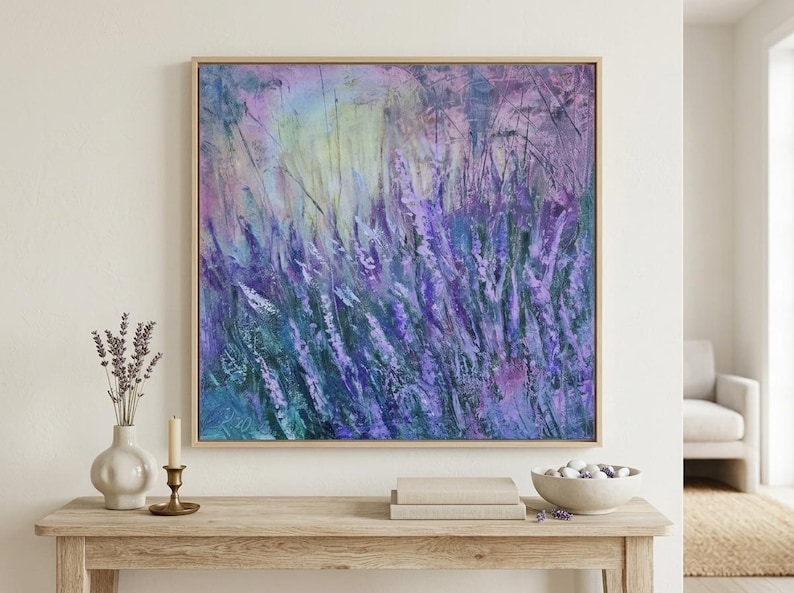 Impressionist Wildflowers Wall Decor