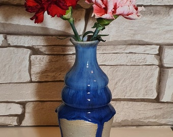 Vase Bleu Profond