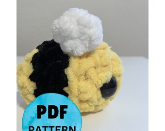 Crochet bee pattern