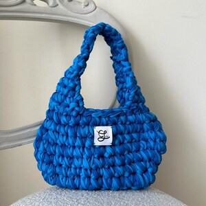 Jilly Bag Shoulder Bag, handmade, crochet afbeelding 1