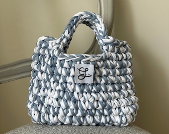 Rox Bag - Hand Bag, handmade, crochet