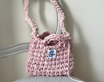 Aimée Bag - CrossBody Bag, handmade, crochet