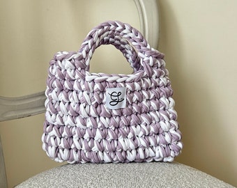 Rox Bag - Hand Bag, handmade, crochet