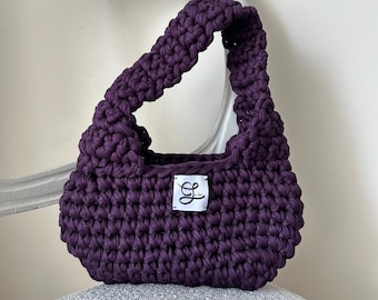 Jilly Bag - Shoulder Bag, handmade, crochet